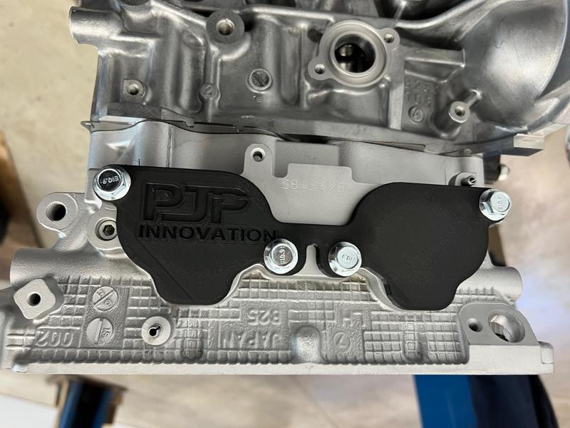 Subaru intake port bloc off plate