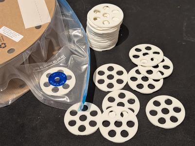 Easy Print Vacuum Bag Spacer Disc