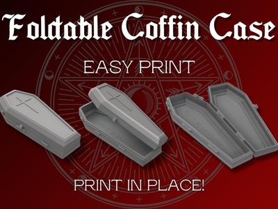 FOLDABLE COFFIN CASE - PRINT IN PLACE
