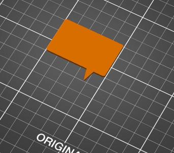 Basic floating Text Bubble or Box