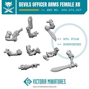 Devils Officer Arms Female x8
