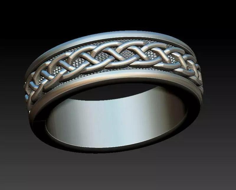 Triple Braid Ring