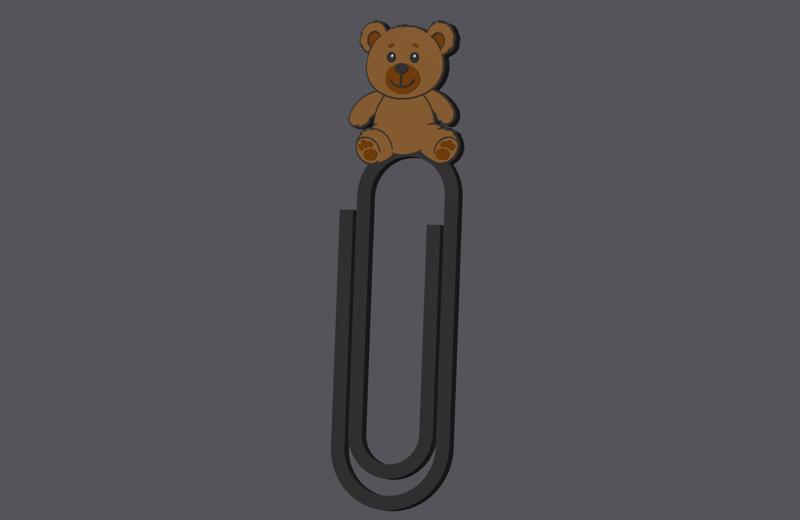 Teddy Bear - Paperclip