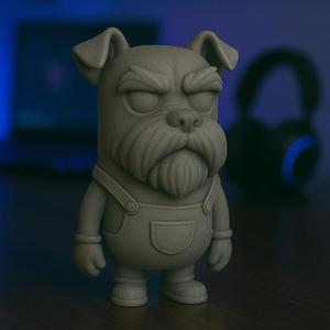 Miniature Schnauzer Minion STL