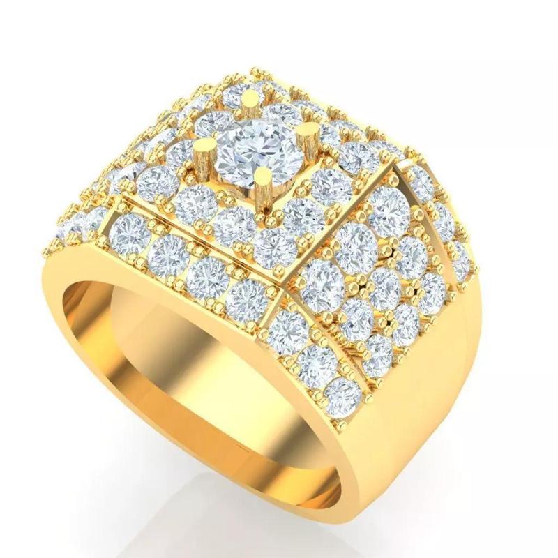 Top Men Ring STL Ready For Print 1MR098