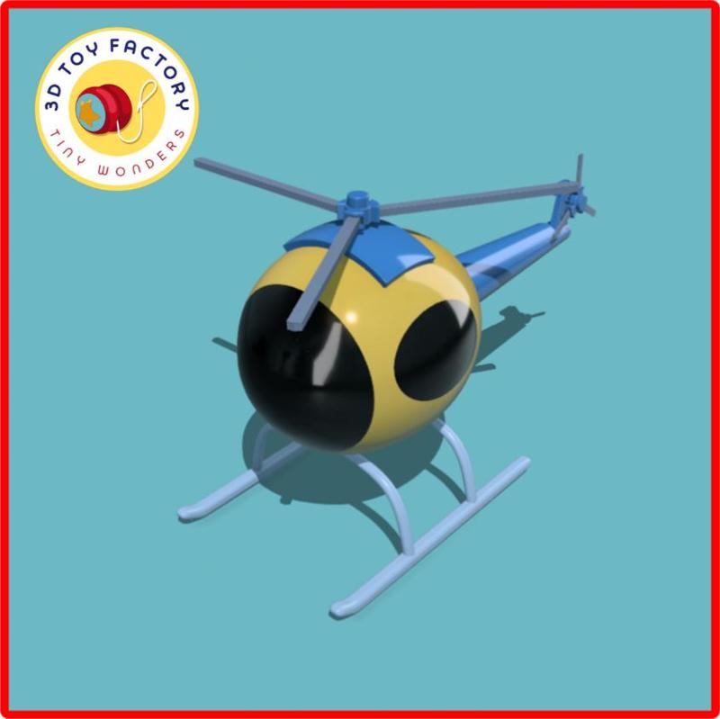 Toy Helicopter Prop