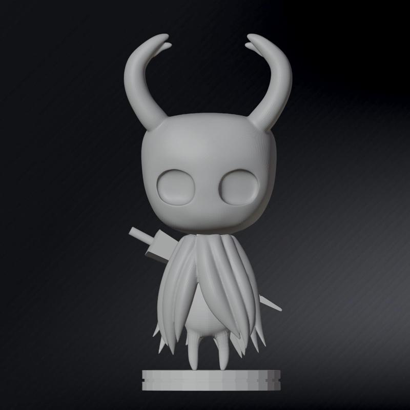 Hollow Knight Standing Pose Figure, The knight 💀