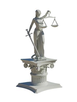 Lady justice Themis