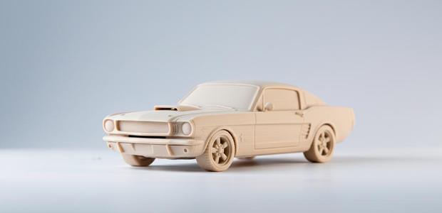 Ford Mustang GT 1965 3D Car Model