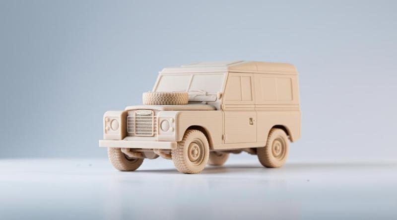 Land Rover Santana 3D Model Car