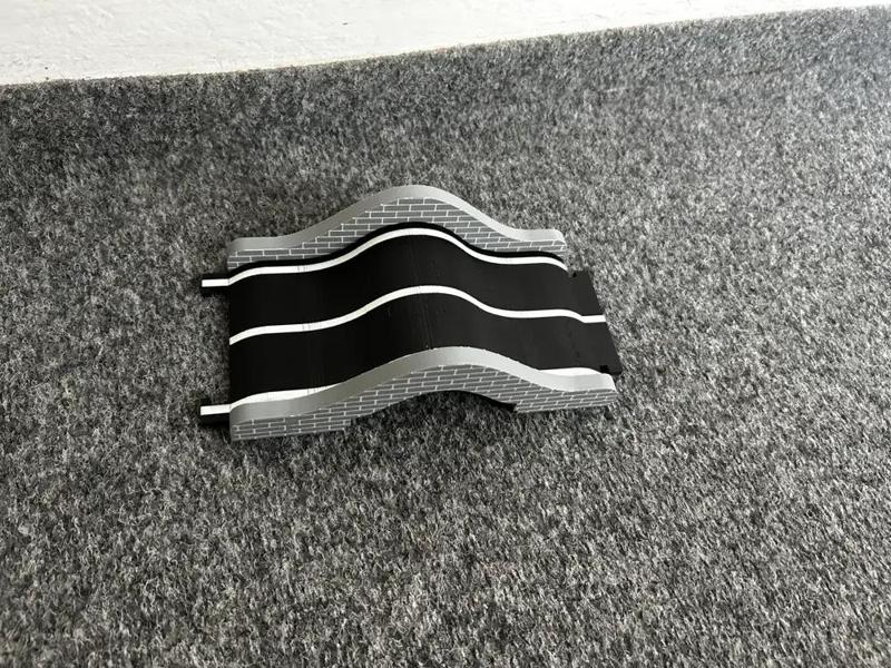 Hot Wheels track bridge