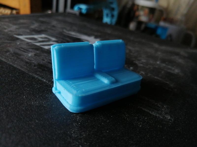 Bench Seat for Classic Car 1:24 & 1:25 Scale