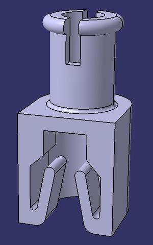 Caster support for lower dishwasher rack