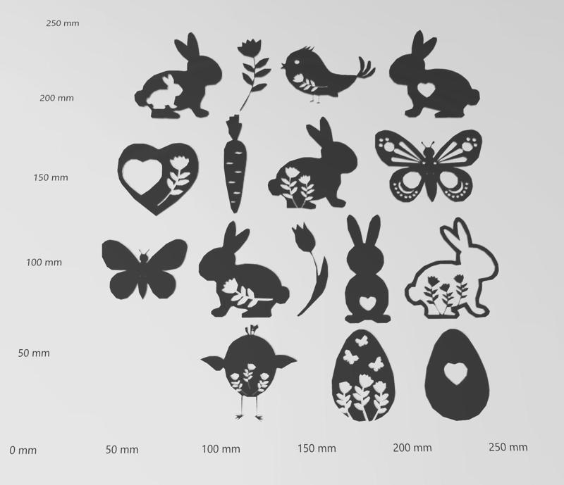 Wandtattoo ostersammlung