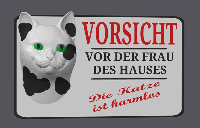 Vorsicht vor der Frau des Hauses