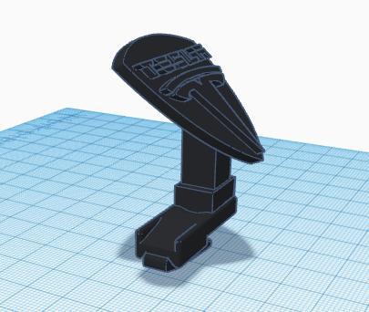 Tesla Picar Ornament