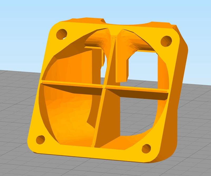 CR10S all metal micro swiss hotend fan