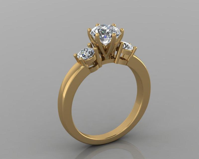 Solitaire Woman Wedding Ring3