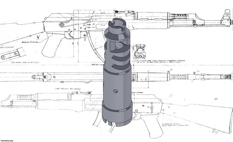 AKademia 5.45 Sturm (M24x1,5RH/M14x1LH)