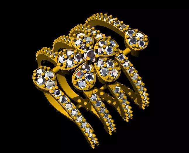 Spiral ring 3dm file