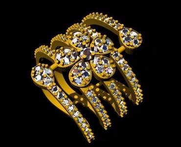 Spiral ring 3dm file