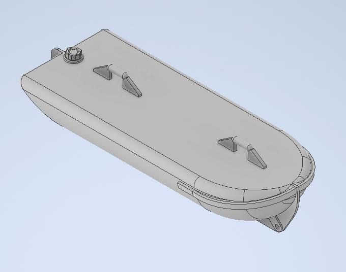 Towing buoy small DKM German Kriegsmarine minesweeper