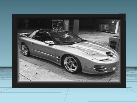 Pontiac Firebird 1999 inspired lithophane