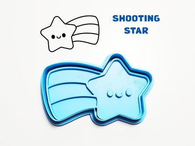 Shooting Star Cookie Cutter / Stamp