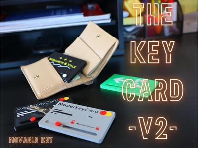 The Key-Card Version 2 (harder locking mechanism)