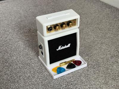 Marshall MS-2W Mini Amp & Pick Tray