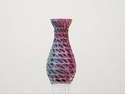 Double-Layer Pattern Vase