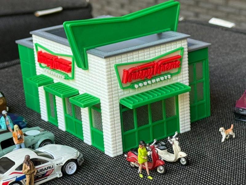 1:64 Krispy Kreme Diorama