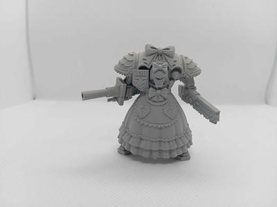 War hammer 40k Knight Maid Figure Made for Laughs