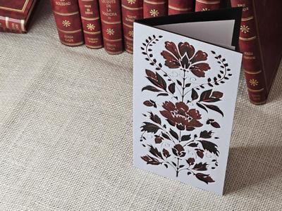 Greeting card with Ukrainian motive