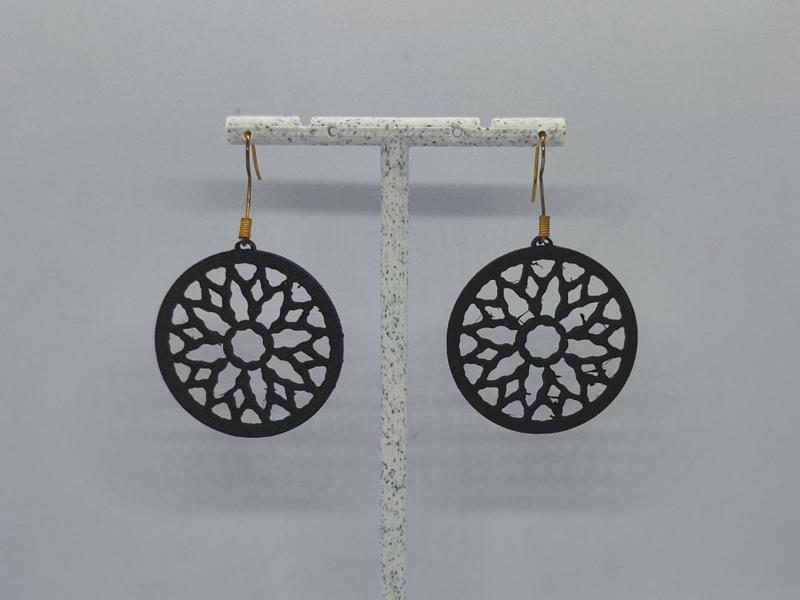 Light Circle Earrings