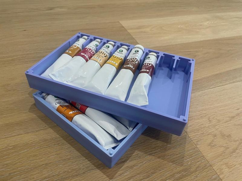 Paint Tubes Stacker