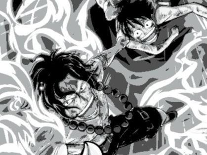 Ace Saving Luffy Hueforge