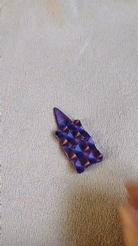 Fidget trammel knife "Scoria"