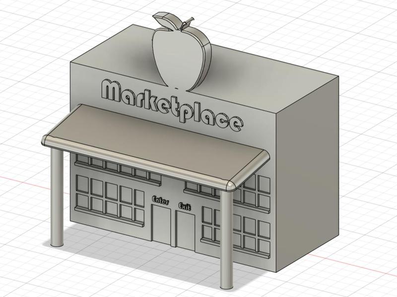 City Market (Arcade Facade — Supports)