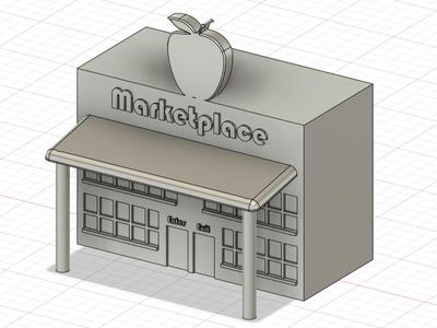 City Market (Arcade Facade — Supports)
