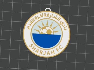 Sharjah FC club keychain Multicolor 