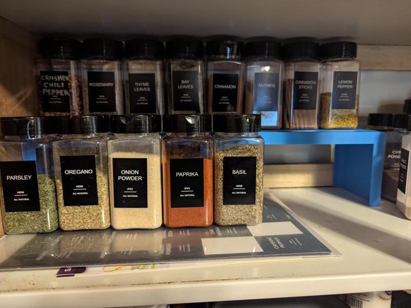 Spice Cupboard Riser