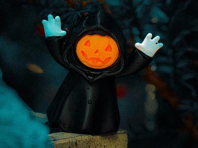 pumpkin ghost halloween NO AMS