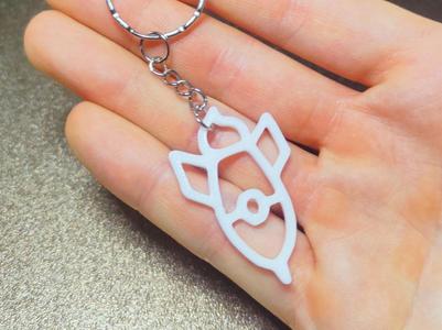 rocket keychain