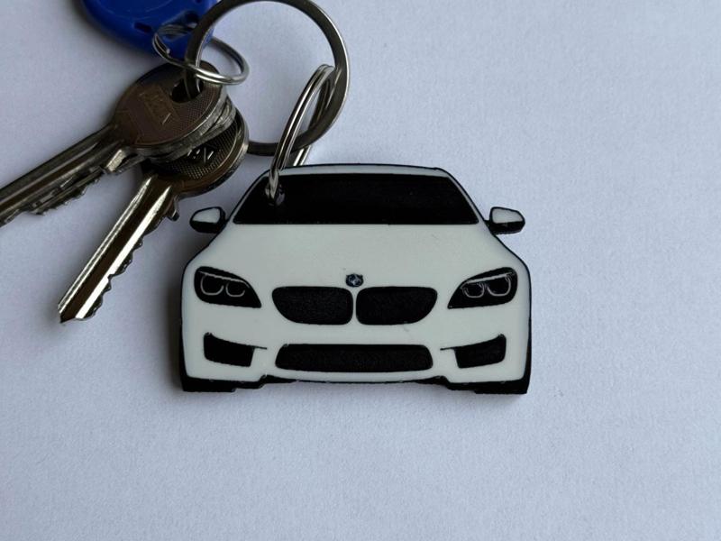 Car Keychain - BMW M6 (gen. F12)