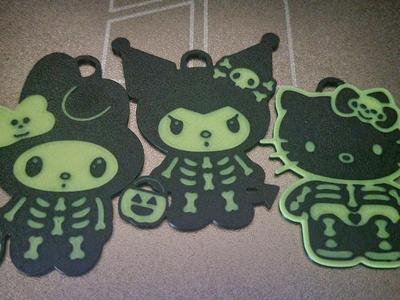 Halloween Hello Kitty & Friends Keychain
