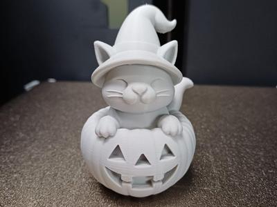 Witchy Cat-o’-Lantern
