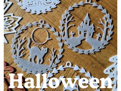 Halloween Haunted Forest Ornaments / Hanger decor