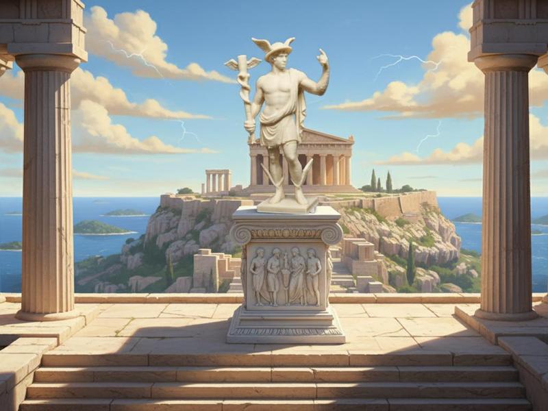 Hermes (Mercury) Statue