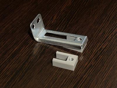 Bi-Fold Closet Door Lower Bracket Support